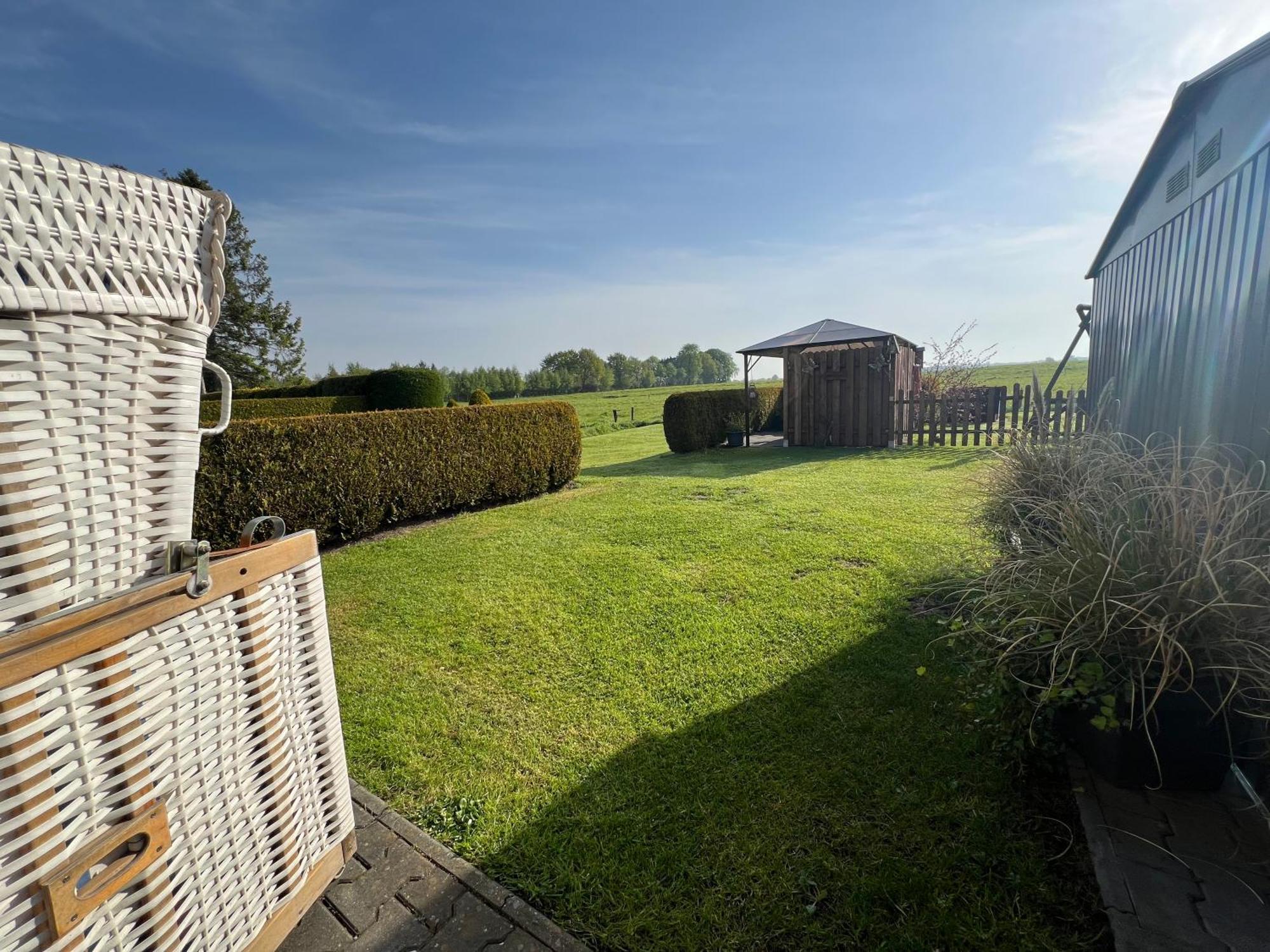 Ferienwohnung Haus Moorblick Mit Garten In Kanallage วีสมัวร์ ภายนอก รูปภาพ