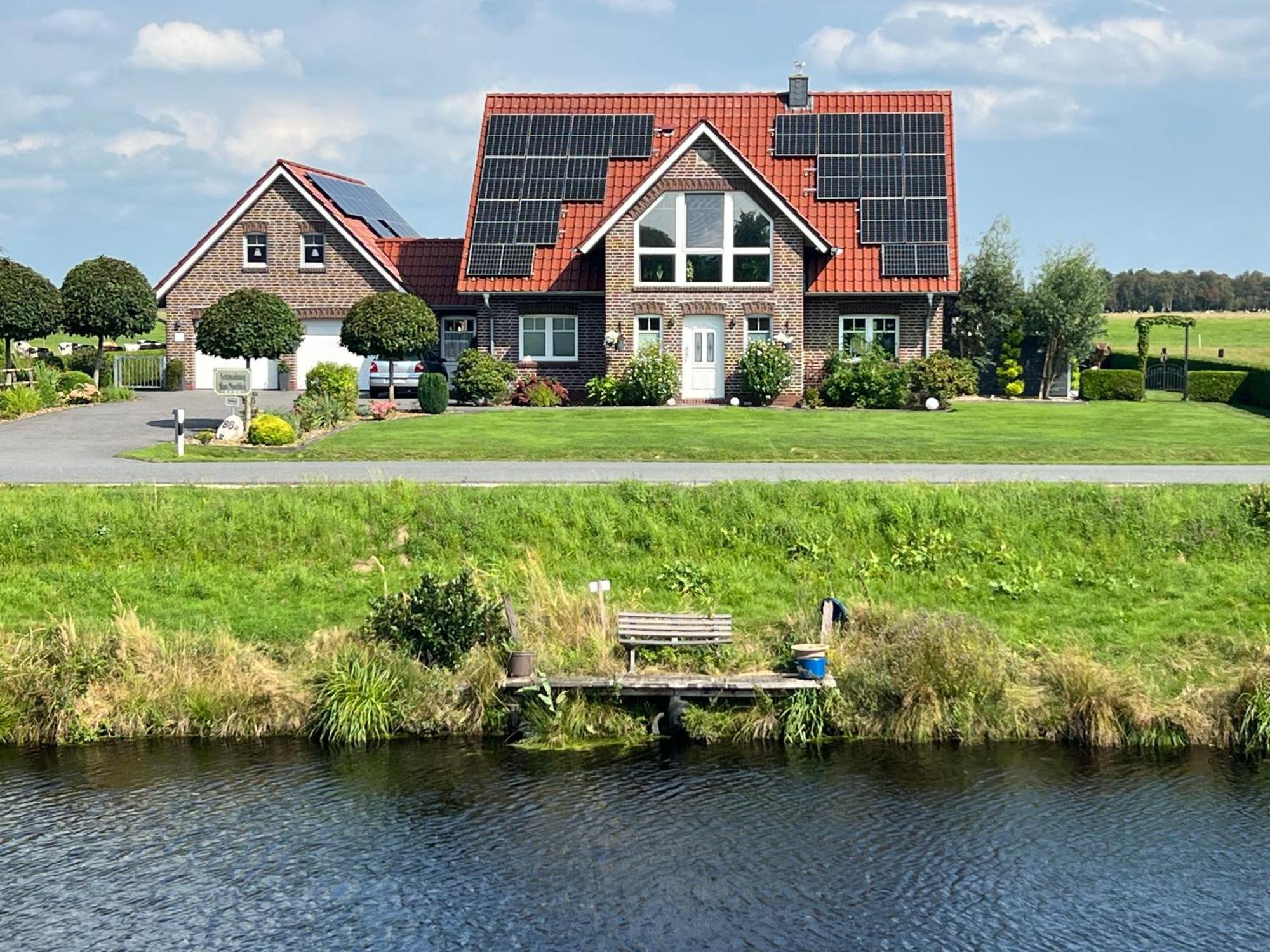 Ferienwohnung Haus Moorblick Mit Garten In Kanallage วีสมัวร์ ภายนอก รูปภาพ